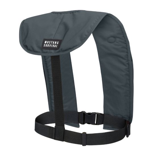 MUSTANG SURV MIT 70 MANUAL INFLATABLE PFD GREY - MD4041191