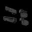 PULLRITE 20K ISR SUPERRAIL MOUNTING KIT - 2336