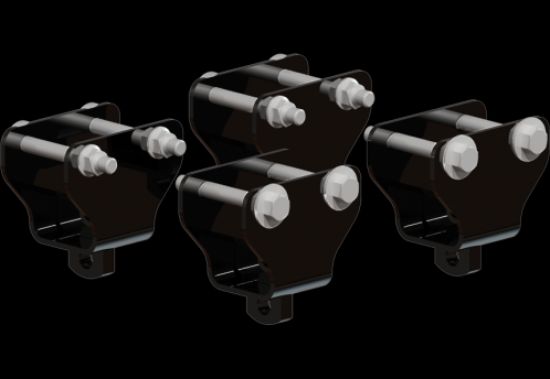 PULLRITE SHORT MOUNTING FEET SET 4 - 2911