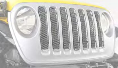 PARAMOUNT 18-19 JEEP WRANGLER JL 7PC CHROME O - 430354