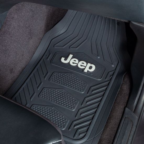 PLASTICOLOR JEEP WEATHERPRO 2 PIECE FLOOR MATS - 001657R01