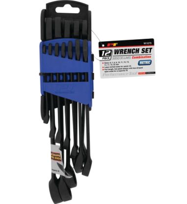 PERFORM TOOL 12 PC. BLACK MET COMBINATION WRENCH - W1079