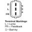 REMY INTL REMANUFACTURED ALTERNATOR - 12874