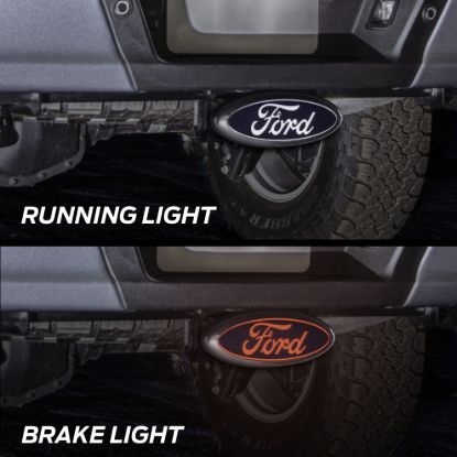 PLASTICOLOR FORD LIGHTED HITCH COVER - 002317R01