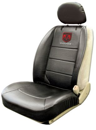 PLASTICOLOR DODGE LOGO VINYL SIDELESS SEAT CVR - 008585R01