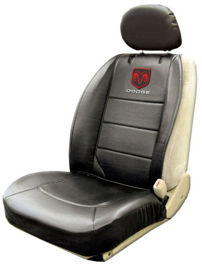 PLASTICOLOR DODGE LOGO VINYL SIDELESS SEAT CVR - 008585R01