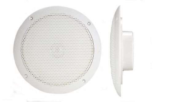 PQN ENTRPRIS 1PR 6' SPEAKERS WHITE - ECO604W