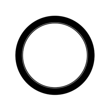 NICKSON INC FIBER DONUT GASKET - 13017