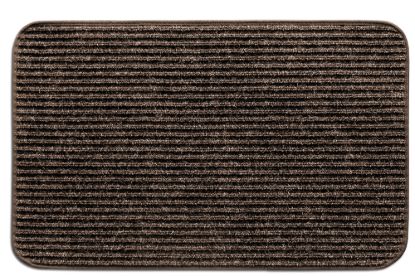 PRESTO FIT RUGGIDS DOOR MAT BROWN - 20451