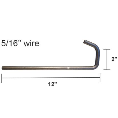 NICKSON INC UNIVERSAL WIRE HANGER - 12' - 2537225