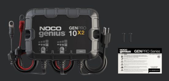 NOCO 2-BANK 20A ONBOARD BATTERY CHARGER - GENPRO10X2