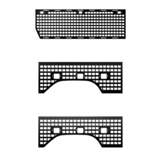 PUTCO MOLLE FRONT PANEL  SILVERADO LD/SIE - 195003