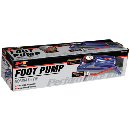 PERFORM TOOL FOOT PUMP - W1638DB