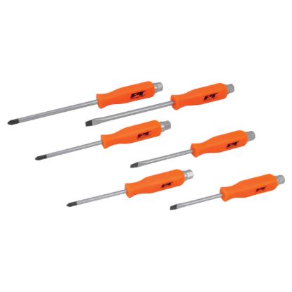 PERFORM TOOL 6PC STRIKE CAP SCREWDRIVER SET - W1729