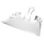 PERFORM TOOL 17 IN. ALUMINUM DUSTPAN - W30