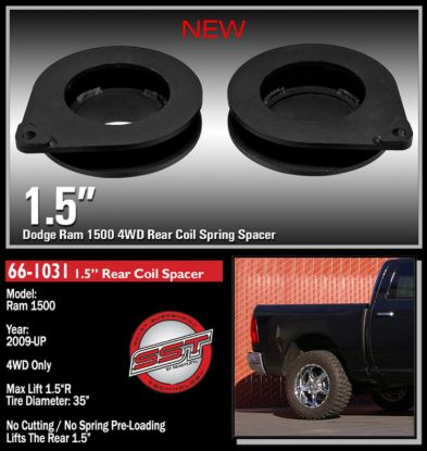 READYLIFT 09-11 RAM RR COIL SPACER - 661031