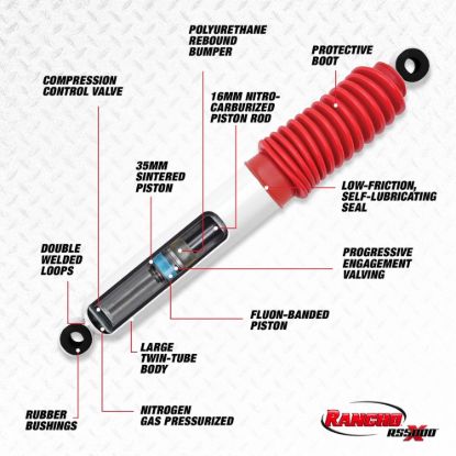 RANCHO RS5000X SHOCK - RS55222