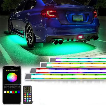 RACESPORT LT 6PC FLEXIBLE RGBW LED UNDERBODY - RSCUBKIT10