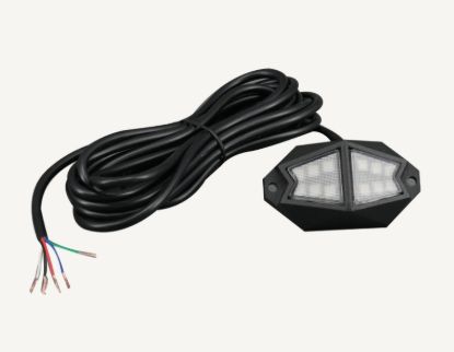 RACESPORT LT 2PC RGBW MULTICOLOR ROCK LIGHT SYST - RSRGBW