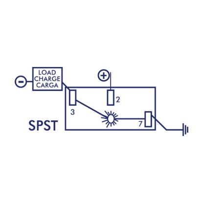 SIERRAMARINE SWITCH  CONTURA II OFF/(ON) SPST IL - RK194501