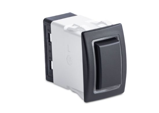 SIERRAMARINE ROCKER SWITCH  HALO SPST   GREEN HA - RK40620G