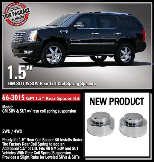 READYLIFT 1.5' R COIL SPACER GM SUV - 663015