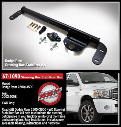 READYLIFT STEERING BOX STAB. BAR - 671090