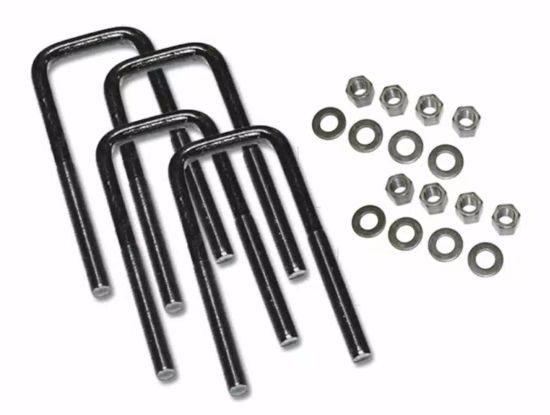 SUPERLIFT UBOLT 4 PACK 9/16X2-1/2X8 SQ W/HDWR - 10424SUP