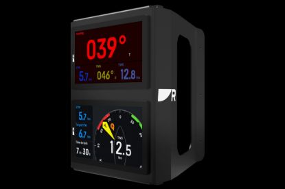 RAYMARINE ALPHA 9 LANDSCAPE DUAL MAST BRACKET - A80715