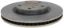 RAYBESTOS BRAKE ROTOR - 980973R