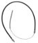 RAYBESTOS PARKING BRAKE CABLE - BC93259