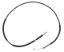 RAYBESTOS BRAKE CABLE - BC95240