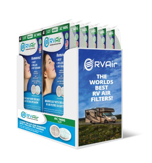 RV AIR INC. DISPLAY BOX FOR AC 140G FILTERS - BOXAC140G
