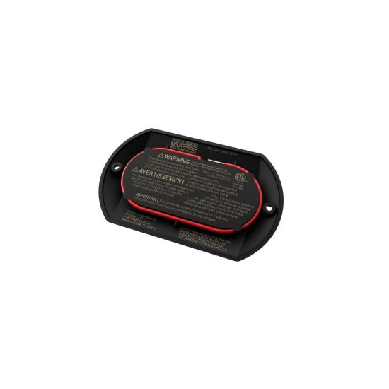 RV SAFE RV CO/PROPANE GAS ALARM  2-WIRE BLK - RVCOLP2B