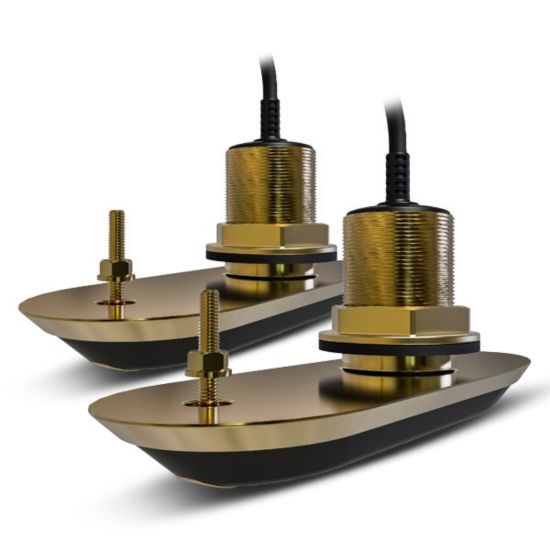 RAYMARINE XDCR 3DBRONZETHRU-HULL 20DEG PAIR - T70319
