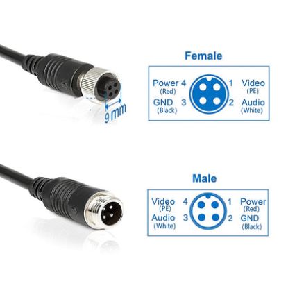 RVS BACK SYS 10  DVR CABLE - TDMDVR10MC