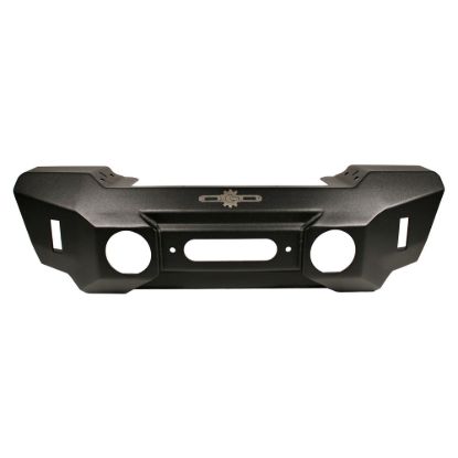ROCK SLIDE SHORTY FRONT BUMPER WITH WINCH PLAT - FBS300JL