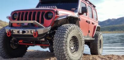 ROAD ARMOR FRONT JL FENDER LINER STAINLESS STE - 518LFF0Z