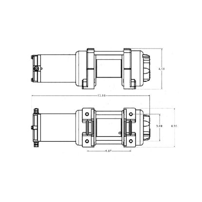 SUPERWINCH WINCH LT2000 ATV  2000LBS - 1120210