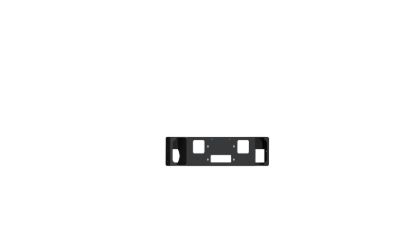 ROAD ARMOR VAQUERO FRNT WINCH PLATES - 6181VWP