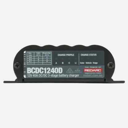 REDARC DC-DC CHARGER 12V40A OUT - BCDC1240D