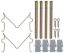 RAYBESTOS DISC BRAKE HARDWARE KIT - H15729A