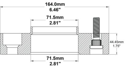 REVOLUTION 5X5 (1.75) HC 71.5 M14 1.5 - 005500HD14