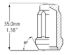 REVOLUTION SPLN-CAR-M12 1.25  1P - 341144BLK