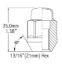 REVOLUTION LUG-BLG 13/16-M12 1.25 5LG - 56KX44