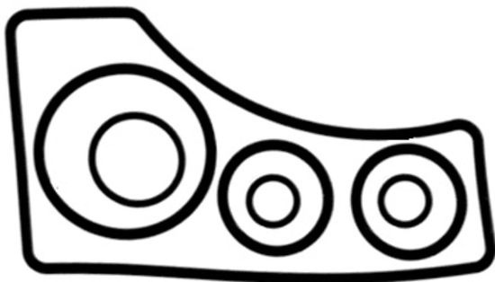 SIERRAMARINE OUTDRIVE GASKET SET - 182615