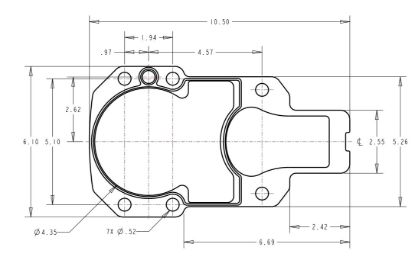 SIERRAMARINE OUTDRIVE MOUNTING GASKET - 182743
