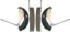R/M BRAKES BRAKE SHOES - 815PG