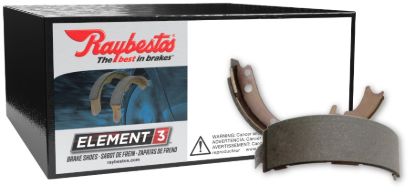 R/M BRAKES PARKING BRAKE SHOES - 908PG