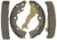 R/M BRAKES DRUM BRAKE SHOE SET - 910PG